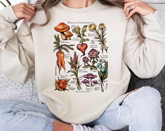 Hyrule Compendium Sweatshirt, Hyrule Korok Crewneck, Video Game Sweater, Breath Of The Wild, Gift for Plant Lover, Hyrule Sweatshirt