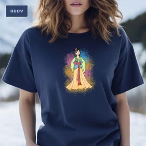 Disney Princess Mulan Shirt, Disney Shirt, Mulan Princess Shirt, Mulan Birthday Outfit, Princess Mulan Birthday Shirt, Disney Shirt