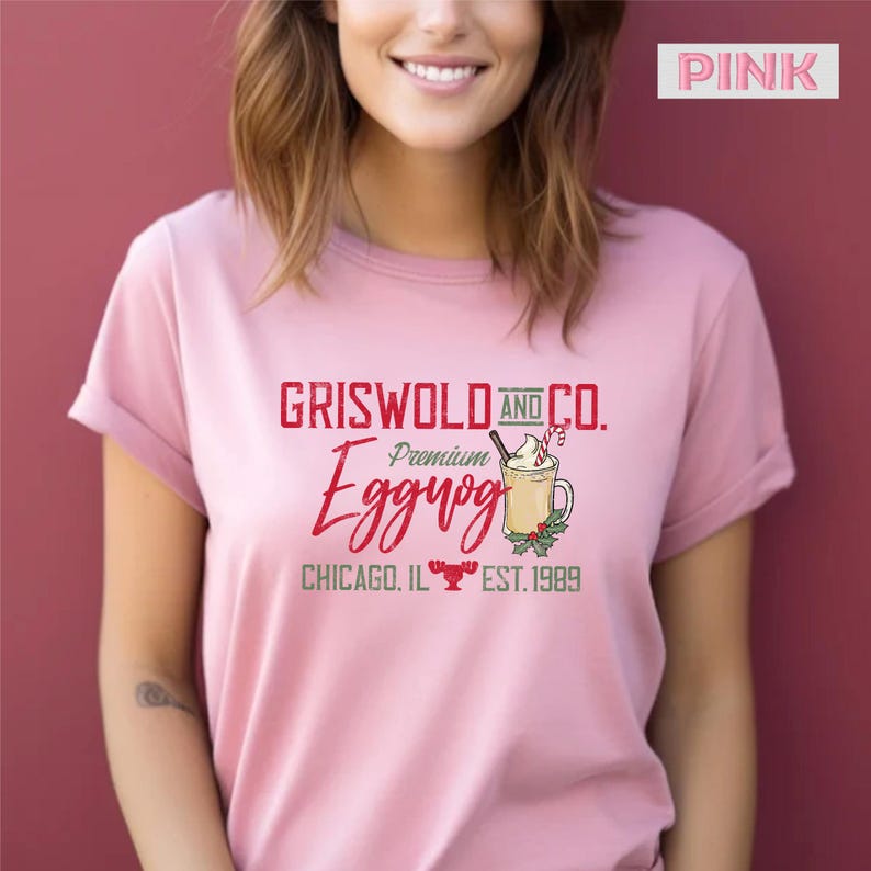 Griswold & Co Premium Eggnog Shirt, Festive Griswold Eggnog Shirt