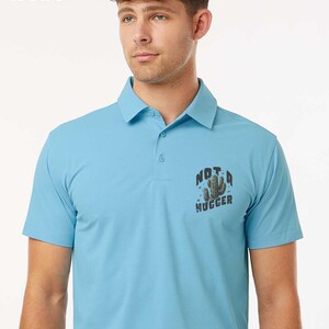 Not A Hugger Polo Shirt, Funny Cactus T-shirt, Cactus Lover Gift, Introvert Shirt, Western Funny Shirt, Sarcastic Tee, Cactus Shirt