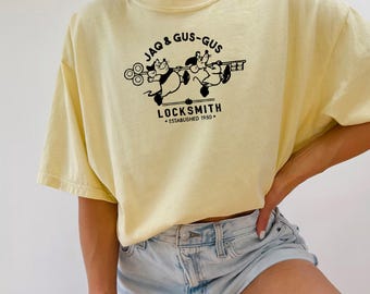 Jaq & Gus Gus Locksmith Shirt, Disney Jaq and Gus Shirt, Cinderella Mice Shirt, Disney Locksmith Shirt, Disneyland Shirt, Disneyworld Shirt