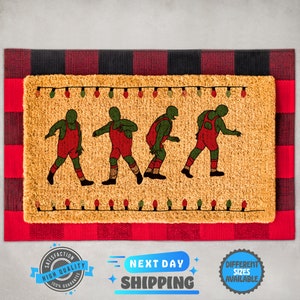 Funny Christmas Door Mat, Coir Doormat, Christmas Gift, Funny Doormat, Entryway Decor, Porch Decor, Closing Gift, Housewarming Gift