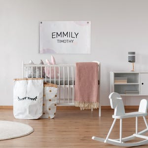 Custom Name Sign, Nursery Wall Decor, Personalized Gift, Baby Room Decor, Nursery Name Sign, Canvas Name Print, Custom Name Gift, Wall Art