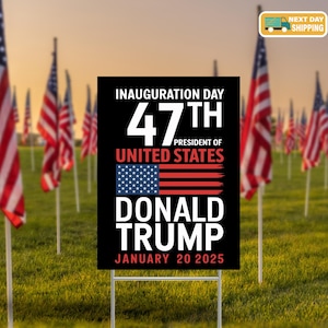 Donald Trump Yard Sign, Trump 2024, Political Sign, Trump Sign, Yard Sign, Vote Sign, Yard Decor, Outdoor Decor, Republican Sign, Metal Sign