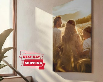 Custom Photo Canvas Print, Photo Canvas, Custom Photo, Wedding Gift, Birthday Gift, Canvas Print, Personalized Gift, Wall Decor, Home Decor