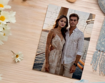 Custom Picture Puzzle, Jigsaw Puzzle Photo, Personalized Puzzle, Custom Gift, Anniversary Gift, Custom Puzzle from Photo, Custom Photo