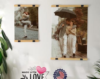 Personalized Wall Hangings, Custom Photo Wall Hangings, Personalized Gift, Modern Wall Hangings, Custom Decor, Living Room Wall Art