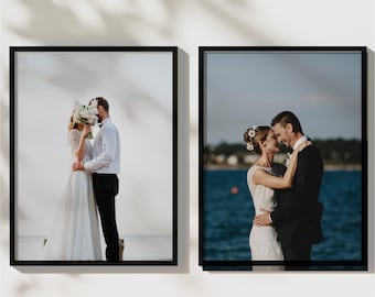 Wedding Photo Print, Wall Decor, Wedding Photo Gift, Customized Gift, Photo Canvas Print, Wedding Gift, Personalized Canvas, Custom Gift