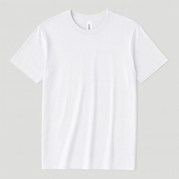 White Polyester Sublimation T-Shirt | Unisex Adult Blank Tee