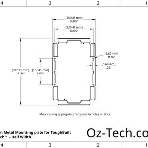 Toughbuilt Stacktech - Premium Metal Mounting Plate - Etsy