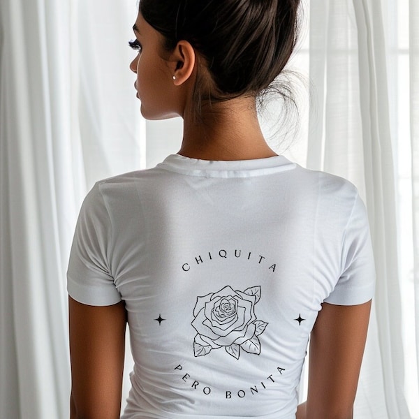 Chiquita Pero Bonita Tshirt, Latina Shirt for Women, Latina  Tshirt Gift, Spanish Shirt for Latina Mom Gift, Latina Tee, Tee