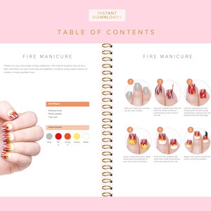 Nail Art Training Manuals, Nail Artist Guides, Certificates, Nails Course, Basic, Intermediate, Advanced, Edit in Canva