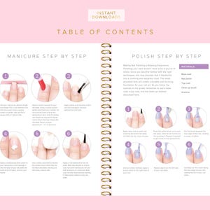 Nail Art Training Manuals, Nail Artist Guides, Certificates, Nails Course, Basic, Intermediate, Advanced, Edit in Canva