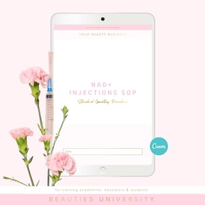 NAD+ SOP | Standardarbeitsanweisungen | In Canva bearbeiten
