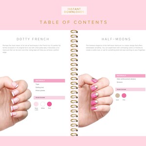 Nail Art Training Manuals, Nail Artist Guides, Certificates, Nails Course, Basic, Intermediate, Advanced, Edit in Canva