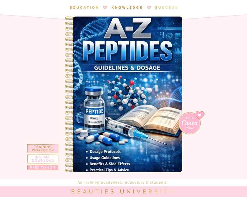 Peptide Handbook.pdf Therapeutic Peptides A-Z Guidebook | Guidelines, Dosage, Benefits ...