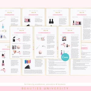 Gel-X Nails Schritt für Schritt Anleitungen & Produkte | In Canva bearbeiten