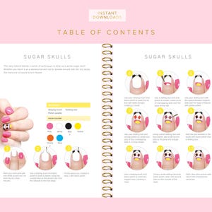 Nail Art Training Manuals, Nail Artist Guides, Certificates, Nails Course, Basic, Intermediate, Advanced, Edit in Canva