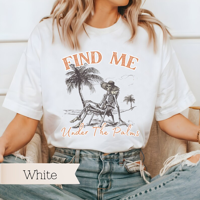 FIND ME UNDER THE PALMS WOVEN TOP