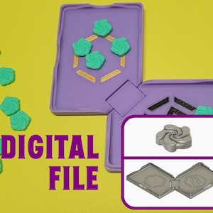Lorcana - Ink Tokens with Hinged Tray (DIGITAL FILE)