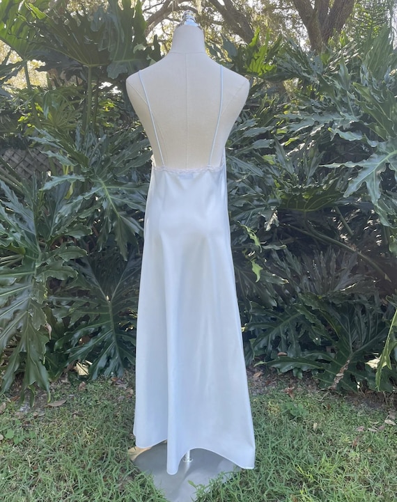 Vintage Christian Dior Nightgown Robe Set Size Me… - image 10