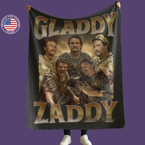 Gladdy Zaddy Sherpa Fleece Blanket
