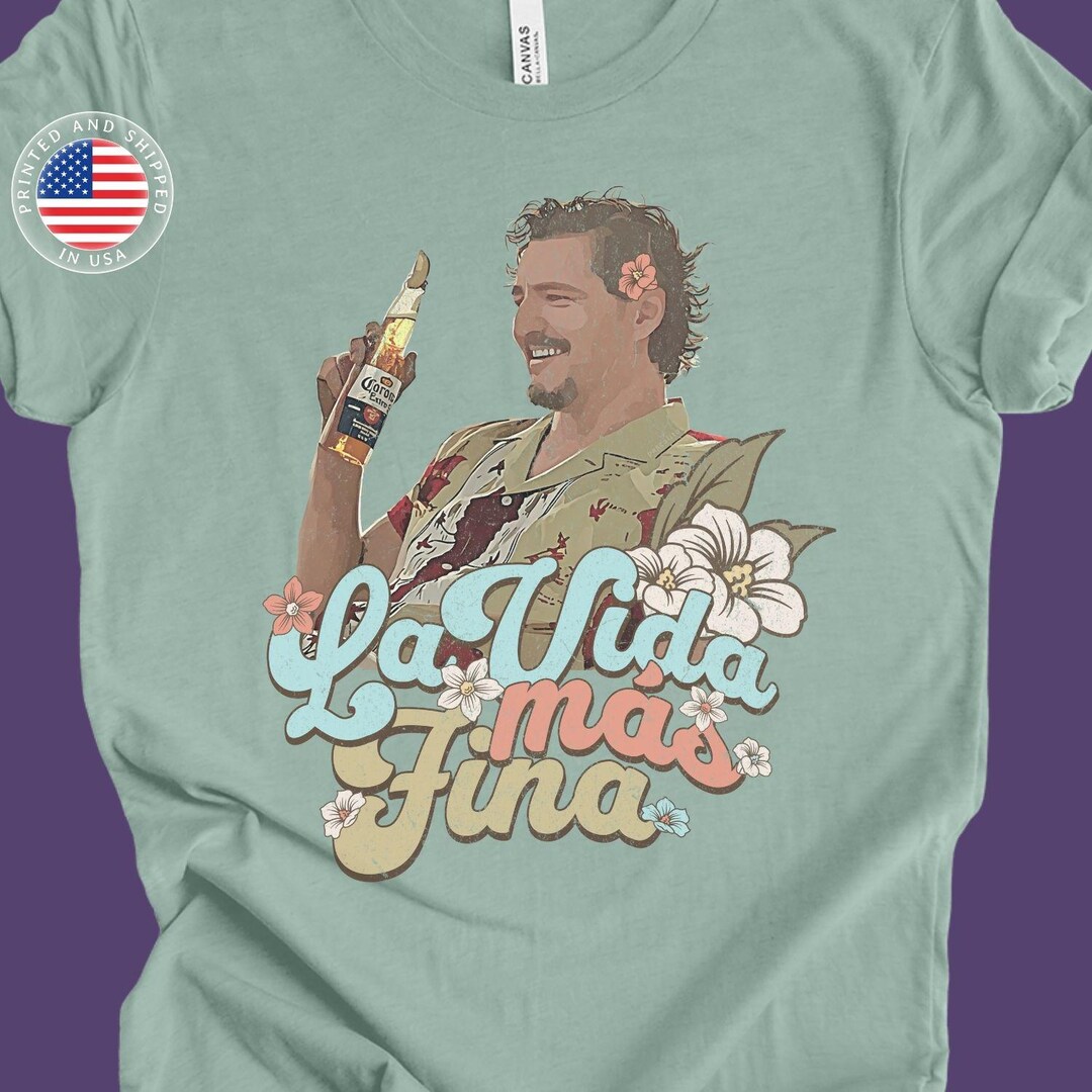 Pedro Pascal La Vida Mas Fina #pedrotober2024 Day 8 Corona - Etsy