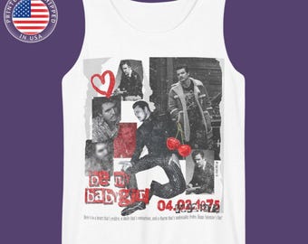 Pedro Pascal Valentine Tank Top, Unisex Comfort Colors Sleeveless Vest