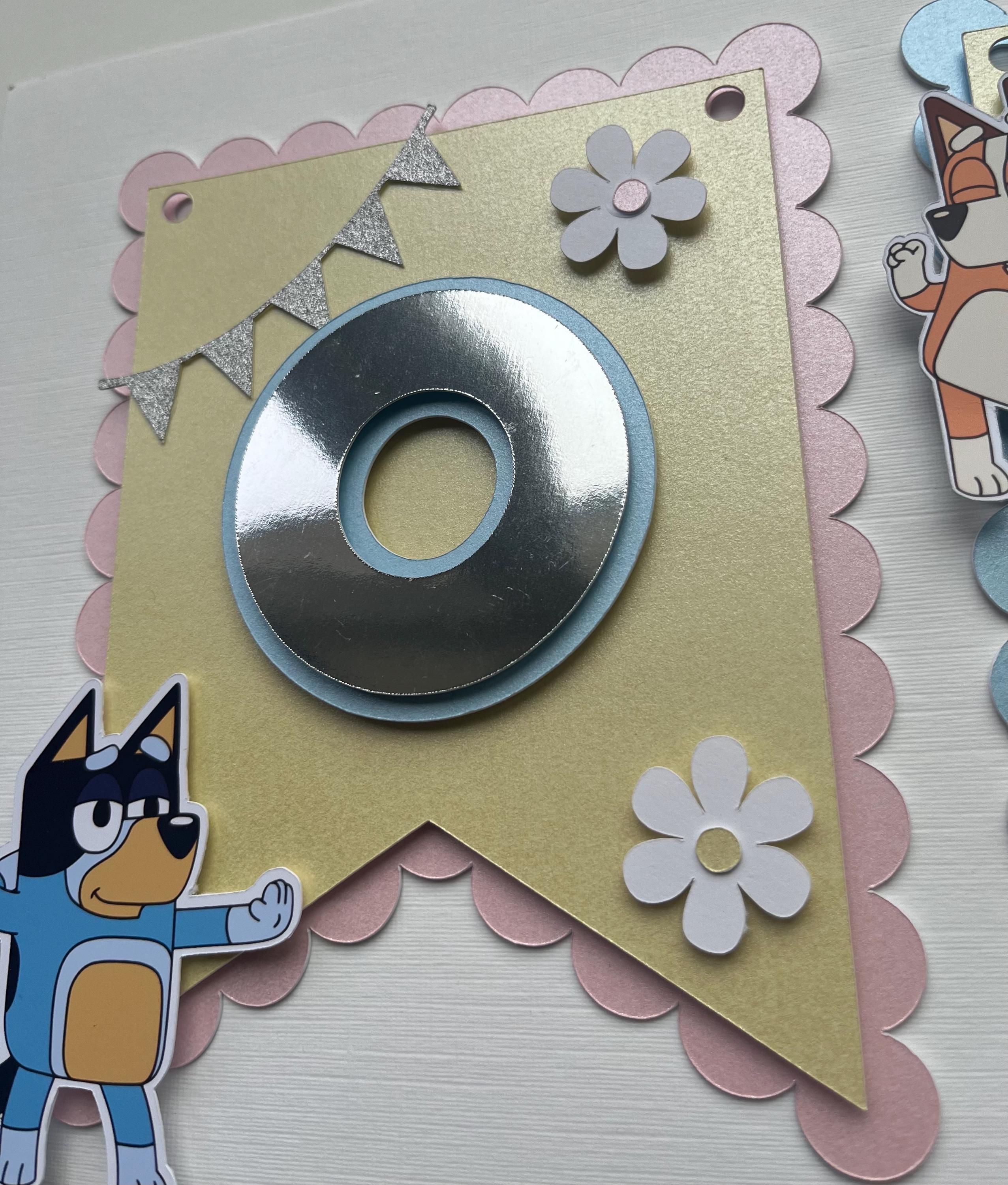 Personalised Bluey Banner