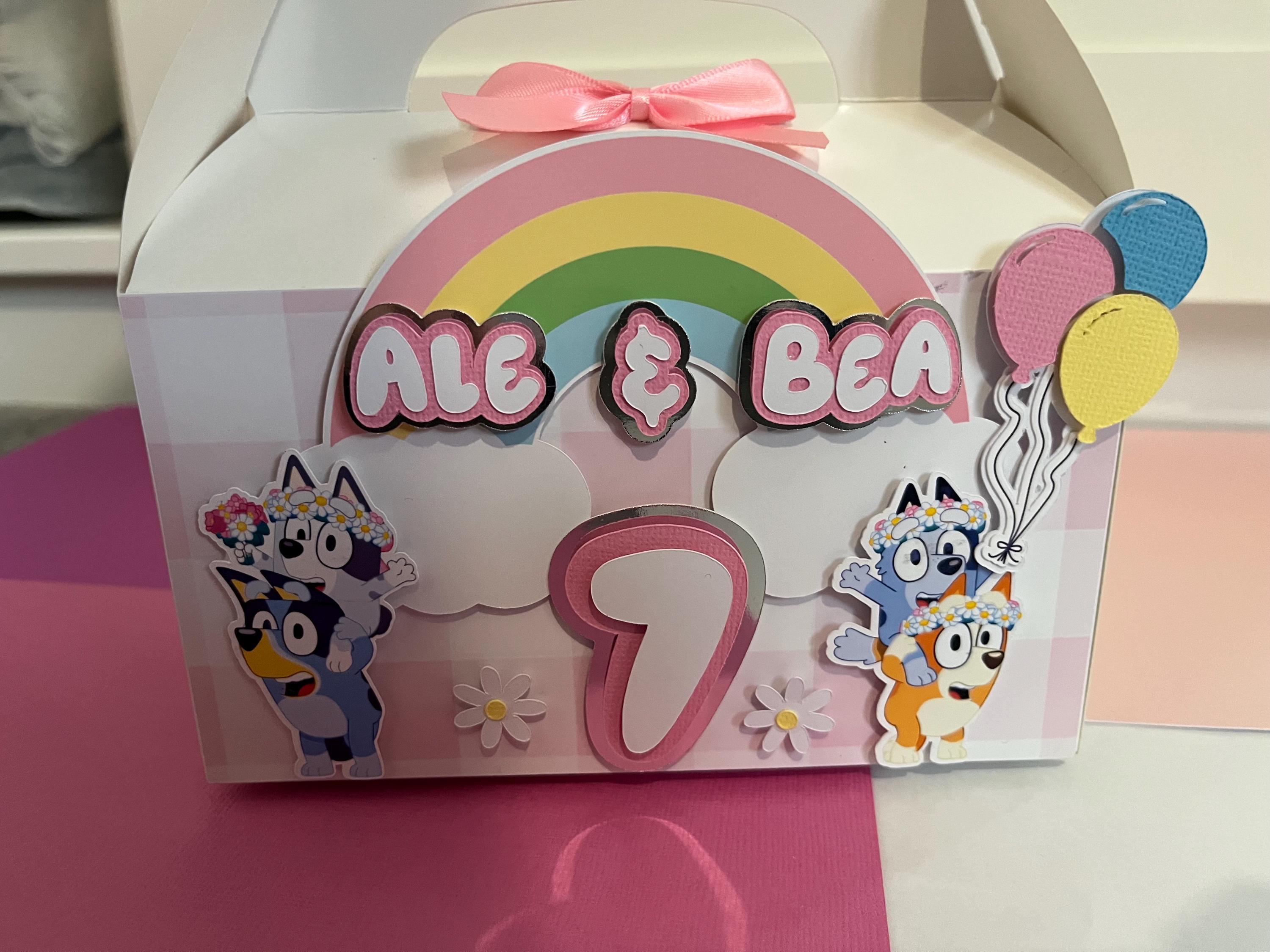 Personalized Bluey Gable Box
