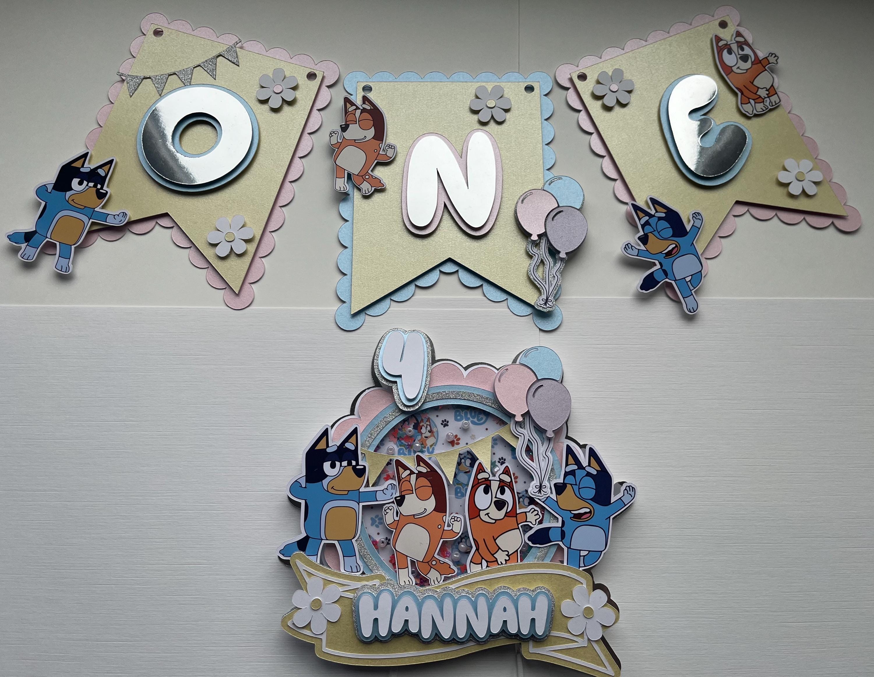 Personalised Bluey Banner