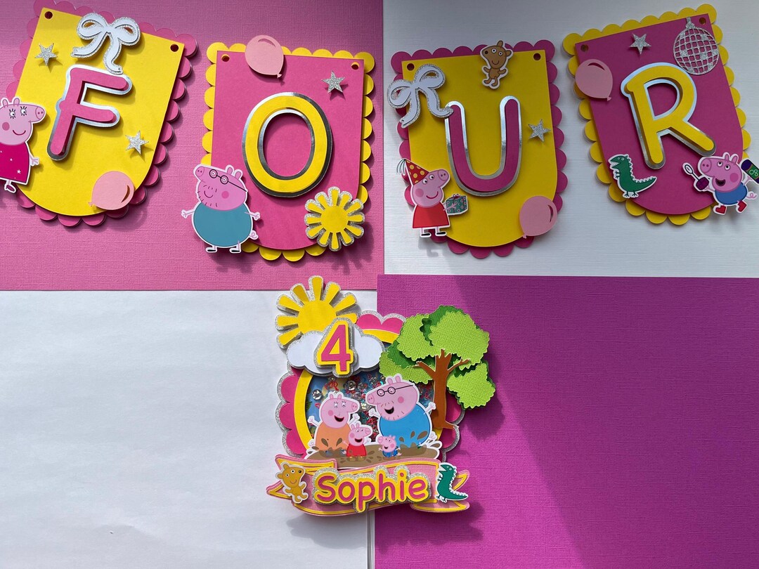 CAKE TOPPER personalizzato con nome ed età
