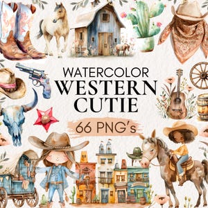 Cute Cowgirl Clipart, Baby Cowboy PNG, Western Graphics, Rodeo Birthday Decor, Pink Cowgirl PNG, Cowboy PNG Cowgirl Boots, Western Clipart