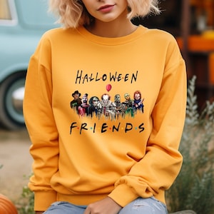 Halloween Friends Sweatshirt Etsy