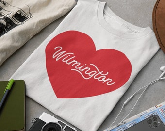 Wilmington T-Shirt, Wilmington, NC T Shirt, Wilmington, North Carolina T Shirt, Wilmington Tee, Wilmington, NC Tee, Wilmington Heart Tee