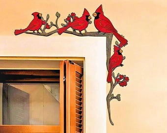 Adorno de puerta de madera con diseño de pájaro, marco decorativo, letrero artístico para puerta, regalo único para su hogar, letrero de pared hecho a mano, colorido pájaro loro, decoración artística para habitación.
