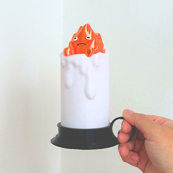 Figurine de bougie chauffe-plat Calcifer - Objets de collection Howl's Moving Castle Studio Ghibli