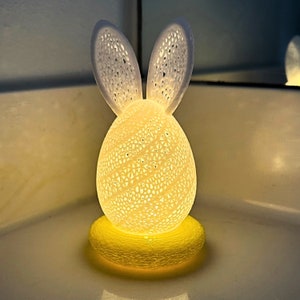 Easter Bunny Ears Tealight Lantern - Easter Office Classroom & Desk Decor, Easter Party Favors, Mini Easter Lantern, Kids Church Party Favor