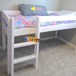 crib size loft bed