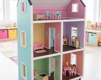Projetos DIY para Casa de Bonecas Americana: Planos para Construir Móveis para Quarto Infantil, Ideia de Presente Artesanal para Meninas (Download em PDF)