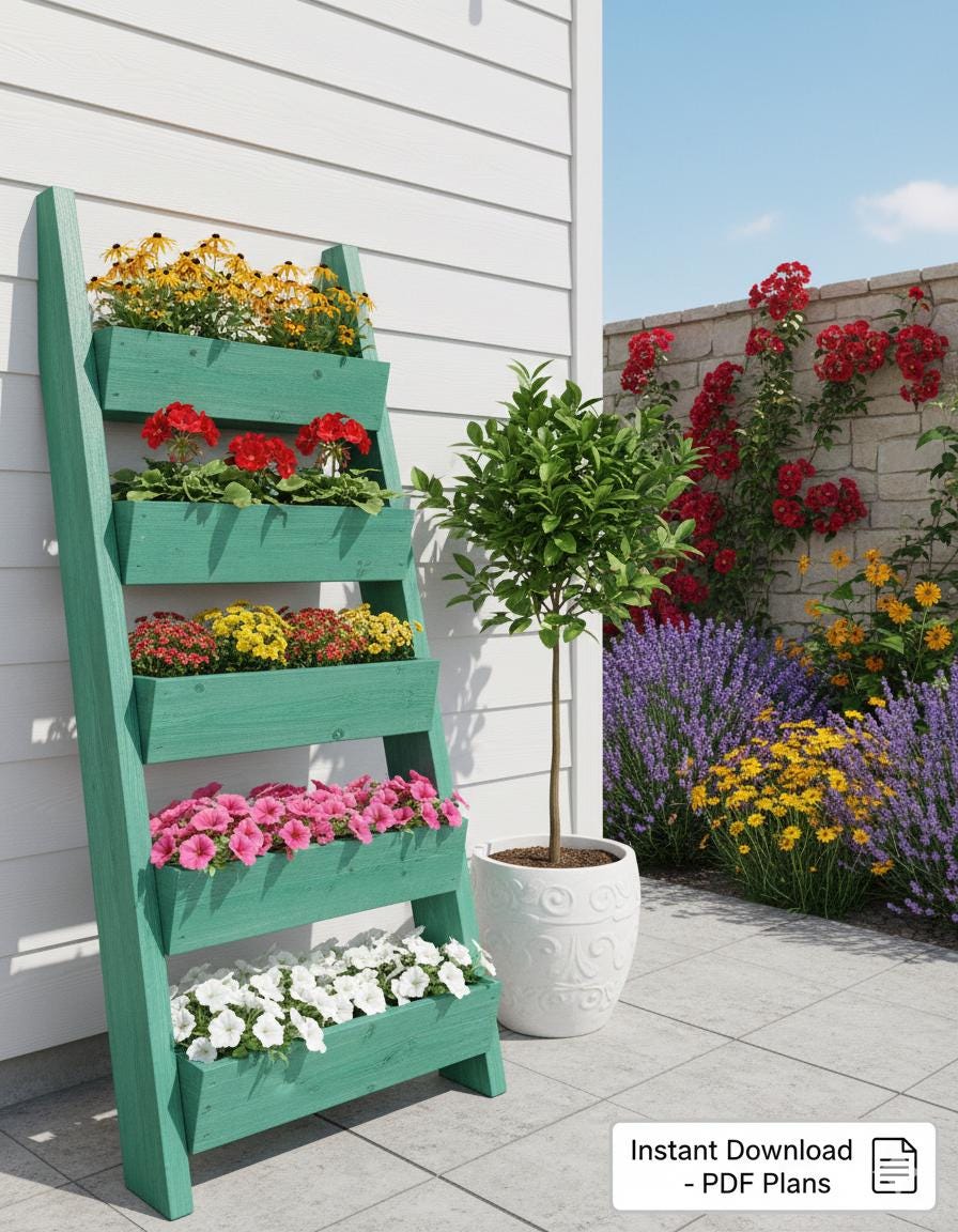 Fioriera porta fiori vaso Rialzata da interno esterno in metallo verniciato a polvere bonsai piante grasse design 1 RIPIANO 120CM Maka | Leroy Merlin