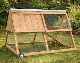 Portable A Frame Chicken Coop Building Plans, Movable Tractor Coop Plans
