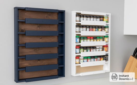 Wand Montiert Dosen Organizer Plne: Kchen Aufbewahrung (PDF Download) -  Etsy sterreich