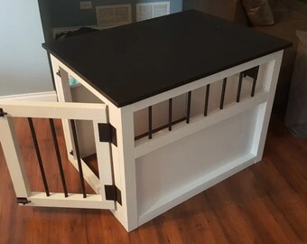 DIY Dog Crate Plans - Etsy - Diy Dog Crate Plans Simple