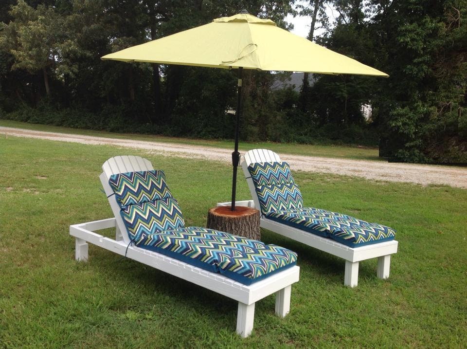 DIY Outdoor Chaise Lounge Chair Plans: Woodworking PDF - Etsy