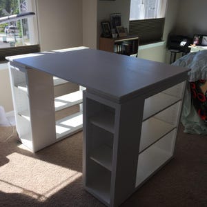 Craft Table, Sewing Table DIY Plan, Workbench, Work Table Plans, Crafting Table Plans, PDF File, DIY Plans, Woodworking Plan, Quilting Table
