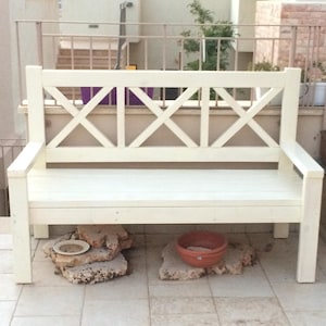 Outdoor Bench Plans: DIY Garden Furniture (PDF Download)
