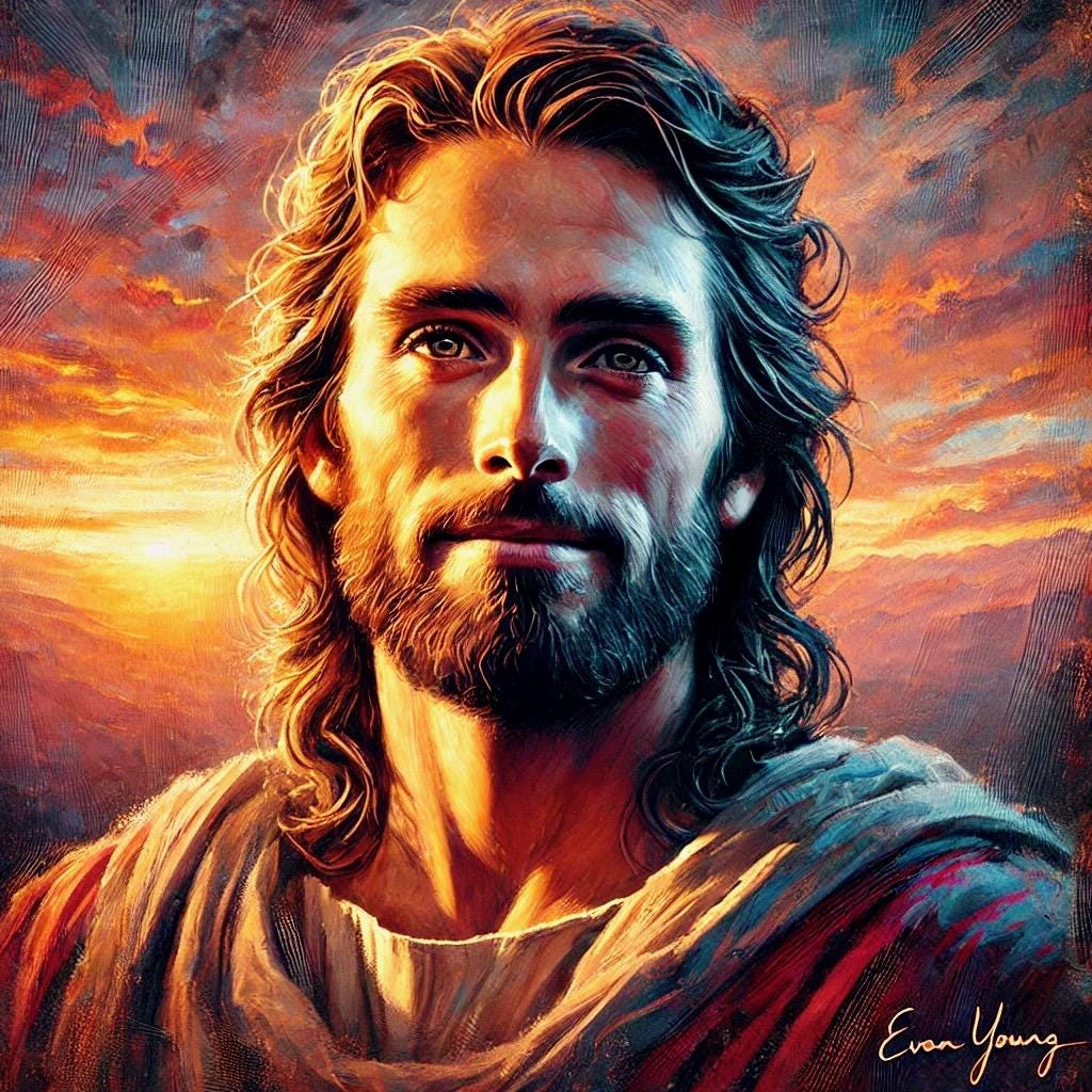 Jesus Christ Sunset - Etsy