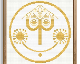 Patrón de punto de cruz de la esfera del reloj, Es un mundo pequeño