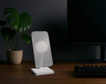 MagStand – Magnetic MagSafe Phone Holder | Smartphone Stand for Desk & Office | Minimalist Phone Dock